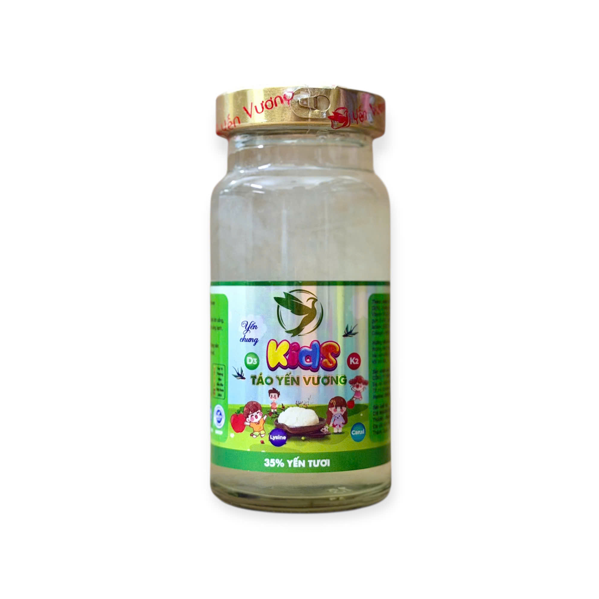 Hũ yến Vương 140ml Kids Táo